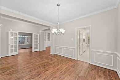 Dining room - french door lead to the home office