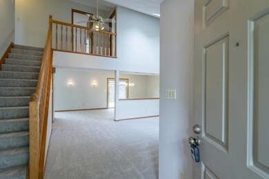 Entry is bright and welcoming!