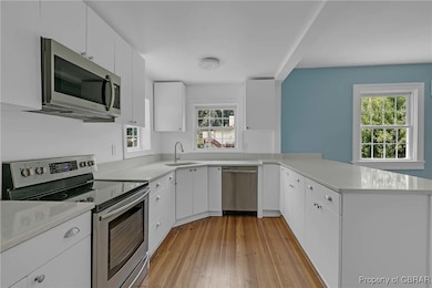 Kitchen with stainless steel appliances, healthy a