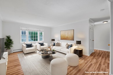 Spacious living room with a flexible layout for furniture and gathering