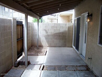 Covered patio