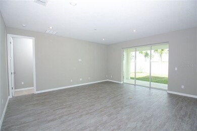 The large sliding glass doors at the Gathering are
