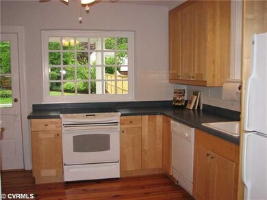 Kitchen - Updated kitchen with sold coutertops and