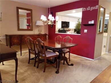 Dining room with pass through to Kitchen