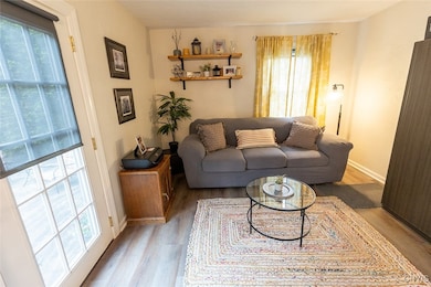 Family room from the kitchen