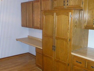 Built-in desk in Kitchen