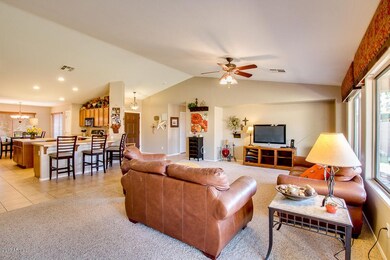 Open Family Room/Kitchen