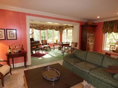 Living Room Open to Sun Room