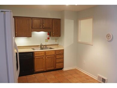 The other side of kitchen for a table.  The window