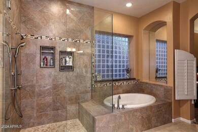 Master tub and shower