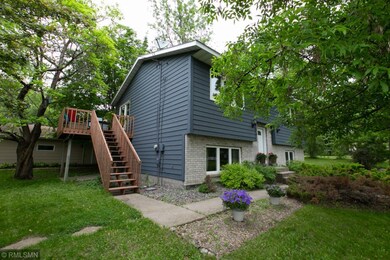 Stairs to deck