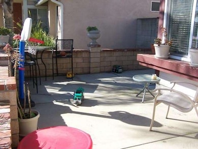 Courtyard in the front.