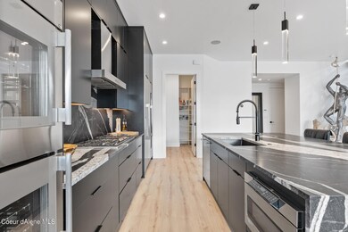 Kitchen with Granite Countertops
