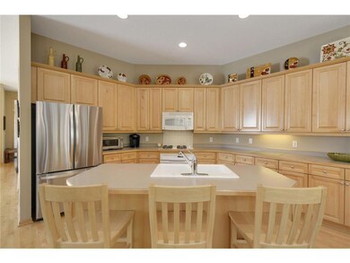 Huge spacious kitchen with so much storage.