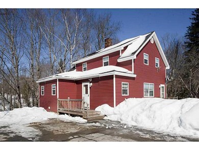 Exterior Front. Side yard porch