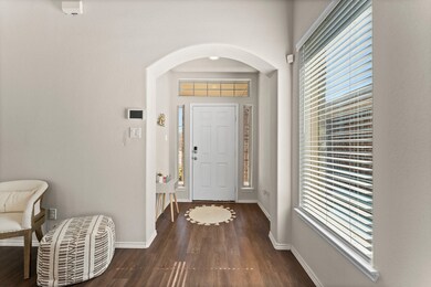 Entry view from living area