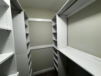 View of spacious closet