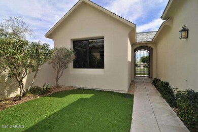 Front Courtyard & Casita