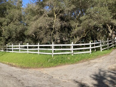 Exit side of circular drive