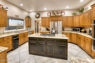 Open kitchen w/even more views!
