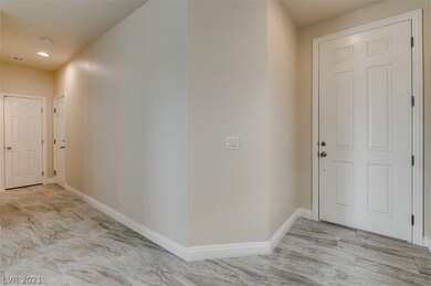 entry home with new tile