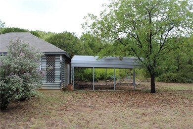 Detached Garage with Carport