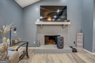 Fireplace in Family Room