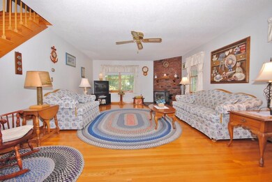 The living room invites you to sit...