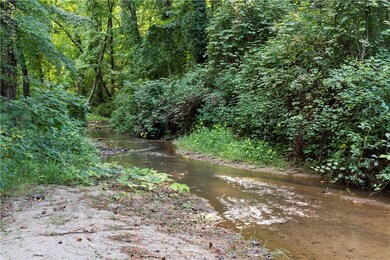 Beautiful flowing creek