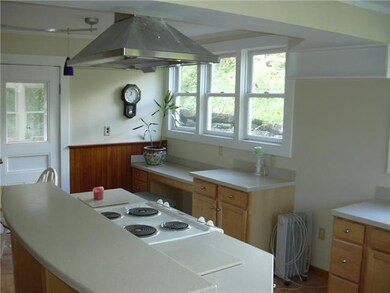 Kitchen. New kitchen with access to rear enclosed 