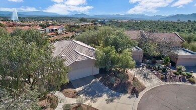 Aerial Photo w/Fountain & Property