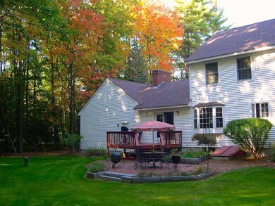 Gorgeously landscaped deck and patio