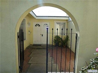 Courtyard entry