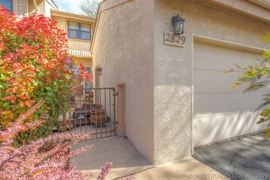 Private gated entrance to subdivision and gated en