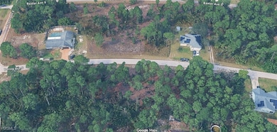 Aerial view of property's location