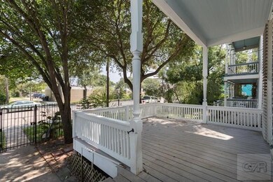 Large front porch