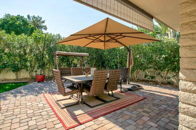 Private Backyard Filled With Pavers