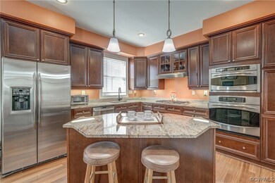 Gourmet kitchen