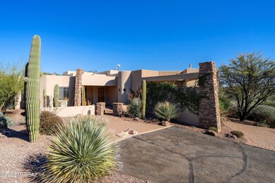 Surrounded by Mature Desert Landscaping
