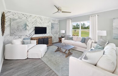 Living Room-Model Home Photo