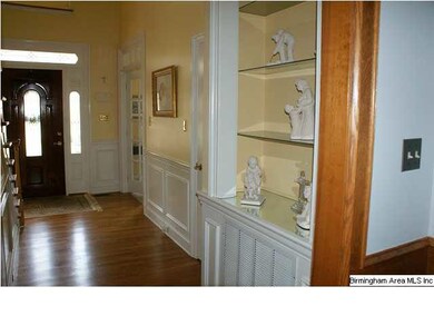 Foyer has built-in cabinets.  There are lots of ha