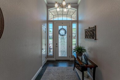 Inside the front door