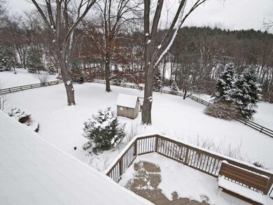 Exterior Back. Large Trex Deck looking over Wonder