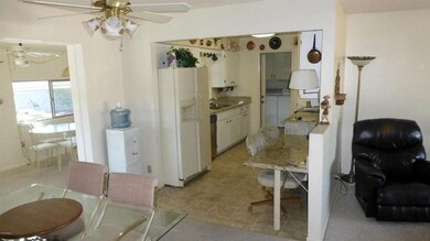 Kitchen, AZ room, Living room