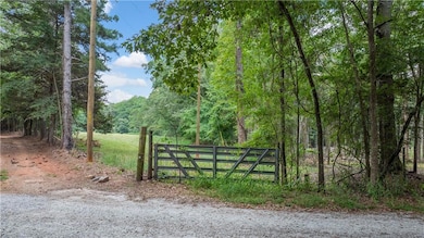 Potential entry off of paved road