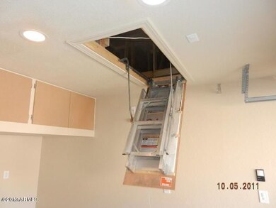 Attic Access for even more storage