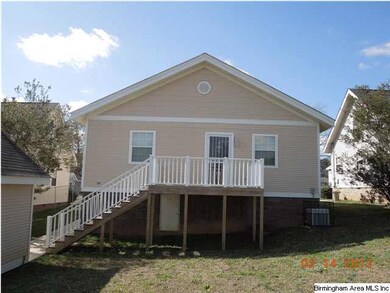 Back view of home