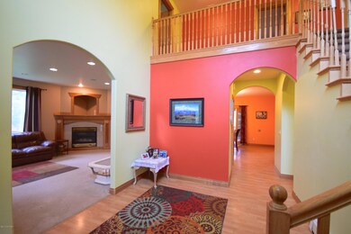 Entry into living room