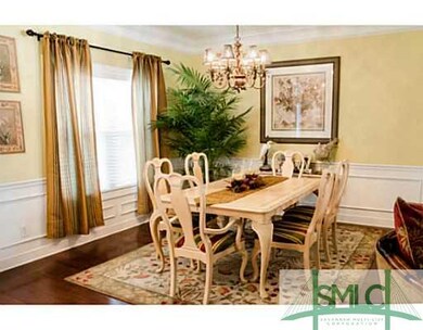 Dining Room. Formal dining room has double crown m