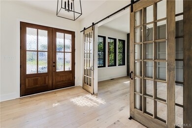 Lighted barn doors can add additional natural ligh
